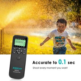 img 1 attached to 📸 AODELAN WTR2 Camera Wireless Shutter Release Timer Remote Control for Sony a6400 a7III, a9, a77, a99, A7, A7 II, A7R IV, A7R II,A7RIII, a77II, a6500, a6300, a6000; Enhanced RM-L1AM and RM-SPR1 Replacement