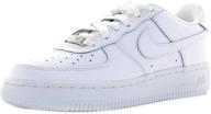 nike youth force dh2920 white boys' shoes logo