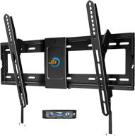 📺 juststone tilt tv wall mount bracket for 32"-80" led lcd oled 4k curved plasma flat screen tvs, vesa 600x400mm, supports up to 165 lbs, low profile and space-saving design logo