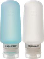 🧳 convenient and leak-proof eagle creek silicone travel bottles for easy packing logo