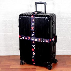 img 1 attached to Аксессуары для багажного чемодана Teeoff, регулируемые