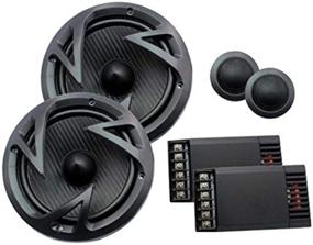 img 4 attached to 🔊 Power Acoustik EF-60C Edge Серия 6.5" 500-Ватт Компонентная Аудиосистема - Высокая Производительность Звука для Погружающего Звукового Опыта (Чёрный)