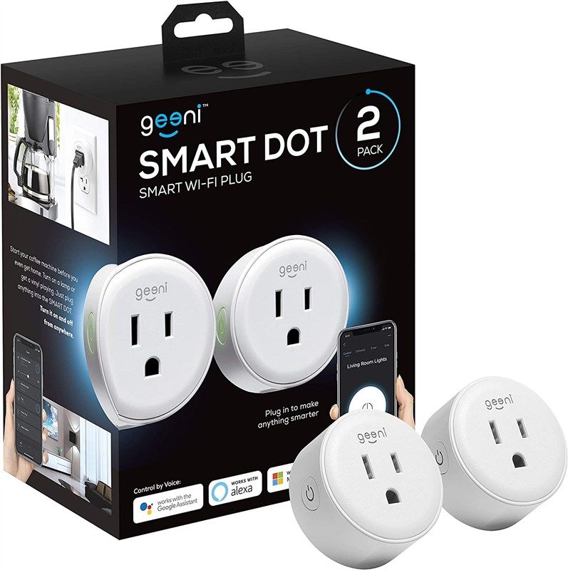 geeni 스마트 wi-fi 콘센트 white 로고