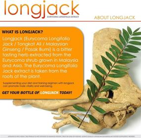 img 3 attached to Tongkat Ali 1200mg Supplement: Boost Male Performance with VH Nutrition's Longjack Extract - 30 Day Supply