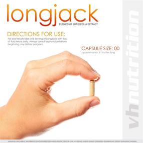 img 2 attached to Tongkat Ali 1200mg Supplement: Boost Male Performance with VH Nutrition's Longjack Extract - 30 Day Supply