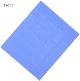 img 1 attached to 30Pcs 20x20x1mm Soft Silicone Thermal Conductive Pads Heatsink IC Chipset Northbridge for CPU GPU Heatsink