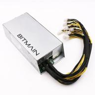 💪 повысьте эффективность вашего майнинга с блоком питания bitmain antminer apw7 psu 1800w: улучшенная производительность для s9, l3+, z9 mini, d3 и многих других - включает 10 разъемов! логотип