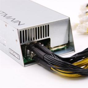 img 3 attached to 💪 Повысьте эффективность вашего майнинга с блоком питания Bitmain Antminer APW7 PSU 1800W: улучшенная производительность для S9, L3+, Z9 Mini, D3 и многих других - включает 10 разъемов!