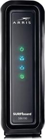 img 3 attached to ARRIS SURFboard SB6190 DOCSIS 3.0 Cable Modem, Compatible with Cox, Spectrum, Xfinity & others (Black)