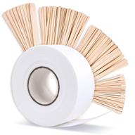 🪒 whaline wax sticks wax strips kit: non-woven epilating roll, 160pcs wooden waxing spatulas – body, face, hair removal for women & men logo