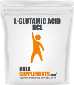 img 4 attached to 💊 Чистый и мощный порошок L-глутаминовой кислоты HCl - BulkSupplements.com (250 г - 8,8 унции)