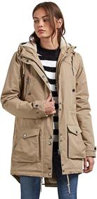 img 3 attached to 🔥 Stay Warm in Style: Volcom Women's Walk on by Sherpa Lined Parka Jacket