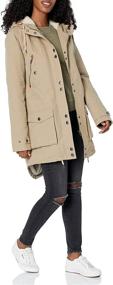 img 4 attached to 🔥 Stay Warm in Style: Volcom Women's Walk on by Sherpa Lined Parka Jacket