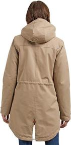 img 1 attached to 🔥 Stay Warm in Style: Volcom Women's Walk on by Sherpa Lined Parka Jacket