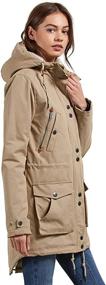 img 2 attached to 🔥 Stay Warm in Style: Volcom Women's Walk on by Sherpa Lined Parka Jacket