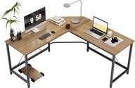 🖥️ dlandhome l-shaped computer desk 59 inches x 59 inches: a spacious and functional corner table with cpu stand- zj02-ob логотип