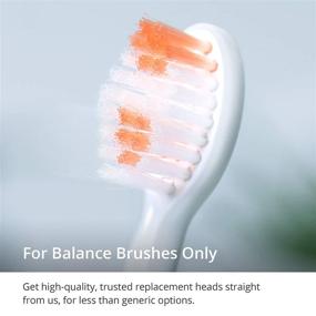 img 2 attached to 🪥 Upgrade Your Oral Care with GreaterGoods Sonic Electric Replacement Heads: Compatible with gG Toothbrushes (Medium), Pack of 3