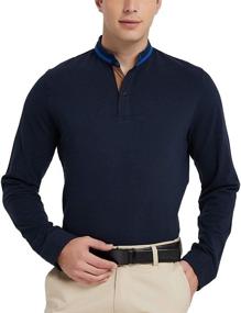 img 4 attached to Navifalcon Shirts Cotton Collared Casual Men's Clothing in Shirts