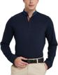 navifalcon shirts cotton collared casual men's clothing in shirts logo