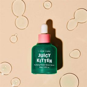 img 1 attached to I DEW CARE Juicy Kitten Purifying Power-Green Face Serum: Korean Skin Care with Niacinamide - Vegan, Cruelty-free, Paraben-free. Perfect Gifts for Mom and Women.