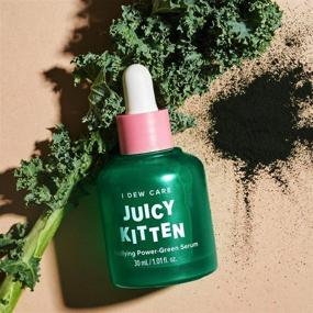 img 2 attached to I DEW CARE Juicy Kitten Purifying Power-Green Face Serum: Korean Skin Care with Niacinamide - Vegan, Cruelty-free, Paraben-free. Perfect Gifts for Mom and Women.