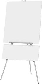 img 4 attached to 🎨 Quartet Aluminum Heavy-Duty Telescoping Easel, Supports up to 45 lbs, Maximum Height of 66 inches, Silver (Model 55EX)