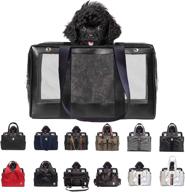 🐾 miso pup interchangeable base pet carrier: airline approved shell totes for small dogs - mix & match styles! logo