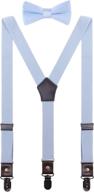 👔 stylish and versatile teenage suspenders: adjustable black boys' accessories by ceajoo - suspenders logo