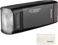 💡 godox ad200pro - powerful pocket flash with high speed sync and long-lasting battery for 500 flashes logo