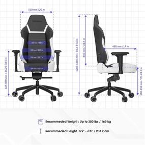 img 2 attached to Vertagear PL6000_BO P Line Racing X Large Furniture for Home Office Furniture