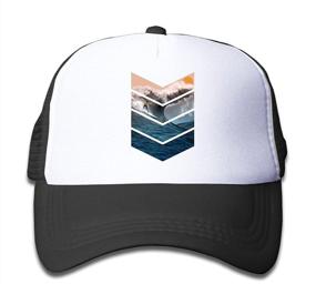img 4 attached to 🌅 Sunrise Trucker: Stylish Accessories & Hats for Toddler Baseball Boys - by Waldeal