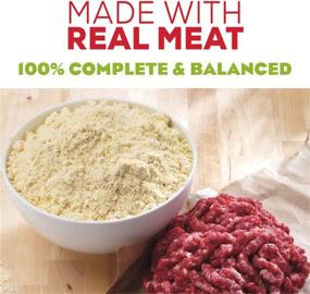 img 1 attached to 🍔 Moist & Meaty Chopped Burger Adult Dry Dog Food by Purina