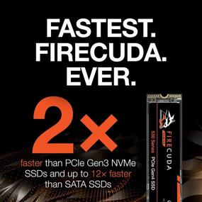 img 1 attached to Seagate FireCuda 530 4TB SSD: Высокоскоростной передачи данных 7300 МБ/с, PCIe Gen4 ×4 NVMe 1.4, 3D TLC NAND, 5100 TBW, 1,8 млн MTBF, 3-летние службы Rescue Services
