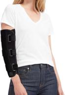 💪 elbow splint for cubital tunnel syndrome: adjustable brace for ulnar nerve entrapment, tennis & tendonitis in women and men (l/xl, fits left/right arm) - ideal for nighttime sleeping and immobilization логотип