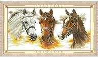 happy forever stitch animals horses logo