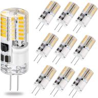 💡 3w g4 led light bulb - equivalent to 30w t3 halogen bulb, bi-pin base логотип