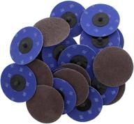 🛠️ abn 3in aluminum oxide sanding discs 25-pack, 36 grit - metal surface prep and finishing wheels logo