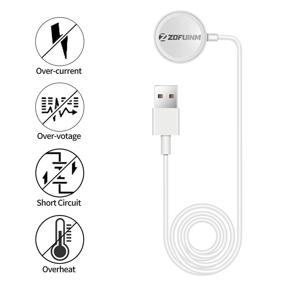 img 2 attached to ⌚️ 2 Pack Apple Watch Charger Cable - Compatible with iWatch Series 6/SE/5/4/3/2/1 (38mm/40mm/42mm/44mm) - 1.2M/3.9FT Length