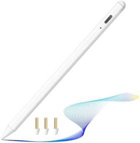 img 4 attached to 🖊️ Highly Compatible Stylus Pen for Apple iPad Pencil - Active Palm Rejection, Perfect for iPad 8th, 7th, 6th Gen, iPad Air 4th, 3rd Gen, iPad Pro 11-12.9 Inch, iPad Mini 5th Gen