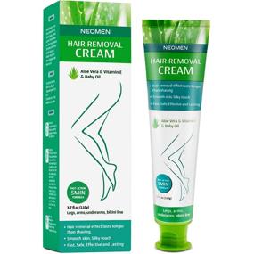 img 4 attached to Neomen Hair Removal Cream: Premium Depilatory Cream for Pain-Free, Flawless Hair Removal - Gentle on Skin, Suitable for Women and Men