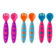 🍴 boon modware toddler utensils, pink multi" - improved seo: "boon modware pink multi toddler utensils logo