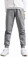 👖 boys' clothing: rolanko fleece sweatpants with pockets - athletic comfort and style logo