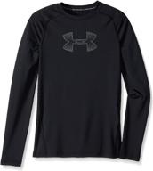 👕 introducing under armour heatgear sleeve graphite boys' clothing: superior active wear for young athletes logo