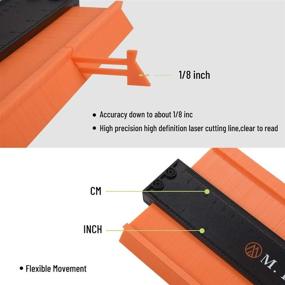 img 1 attached to Duplicator Contoured Woodworking Construction Rangefinder