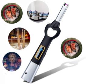 img 1 attached to 🔥 Elite Brands USA Long USB Electric Kitchen Lighter: A Must-Have Flameless Tool for Versatile Use - Camping, Candle Lighting, and Gifting!