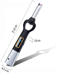 img 2 attached to 🔥 Elite Brands USA Long USB Electric Kitchen Lighter: A Must-Have Flameless Tool for Versatile Use - Camping, Candle Lighting, and Gifting!