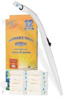 🚽 effacera disposable toilet cleaning system: fresh brush with flushable refills (includes 12 count refills) logo