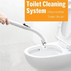 img 3 attached to 🚽 Effacera Disposable Toilet Cleaning System: Fresh Brush with Flushable Refills (Includes 12 Count Refills)