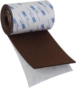 img 3 attached to 🛡️ Shintop Felt Tape: Highly Adhesive, Heavy Duty Strip Roll for DIY, Designed to Protect Hardwood and Laminate Flooring in Brown