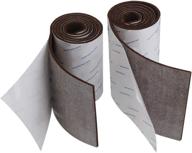 🛡️ shintop felt tape: highly adhesive, heavy duty strip roll for diy, designed to protect hardwood and laminate flooring in brown logo